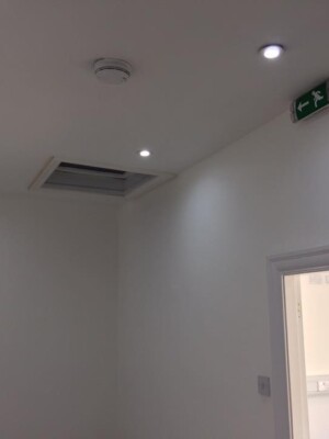 An image of a modern room with new lights