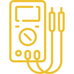 An icon depicting a multimeter.